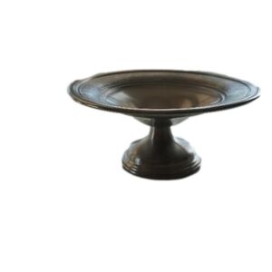 Vintage Pewter Compote Dish